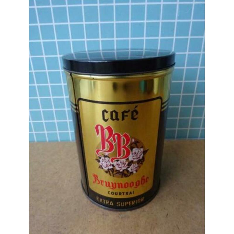 Bruynooghe koffie blikken doos