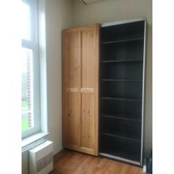 PAX kast houten deuren
