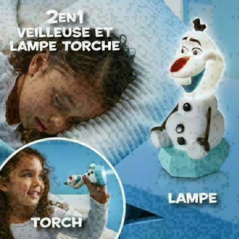 Disney Frozen GoGlow Buddy Nachtlampje / Zaklamp Olaf