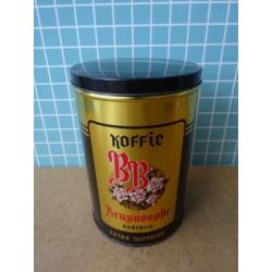 Bruynooghe koffie blikken doos