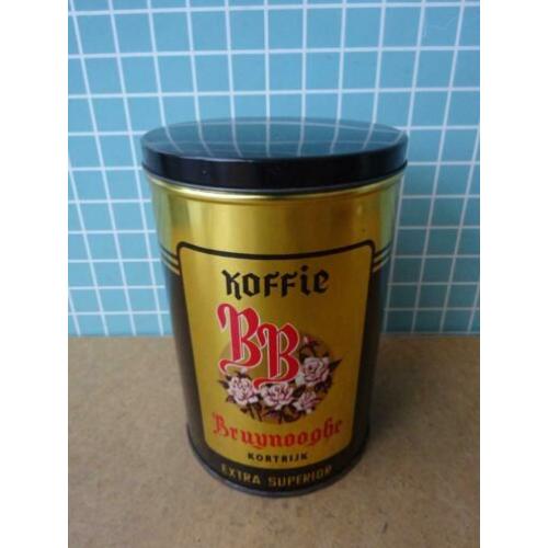 Bruynooghe koffie blikken doos