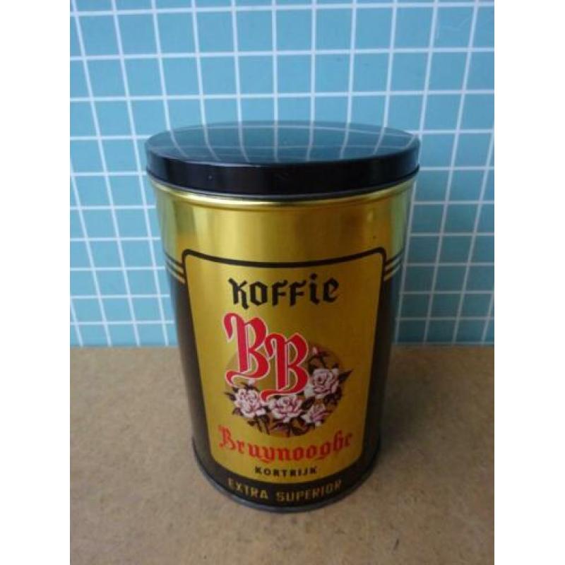Bruynooghe koffie blikken doos