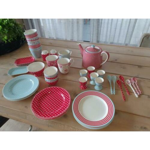 Te koop: Leuk GreenGate servies