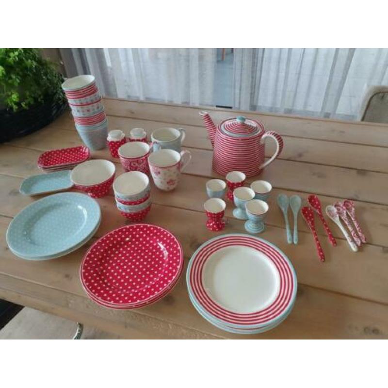 Te koop: Leuk GreenGate servies