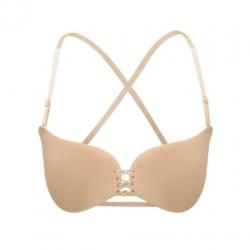 Push up BH handvorm beige zwarte sexy push-up cup A B C D