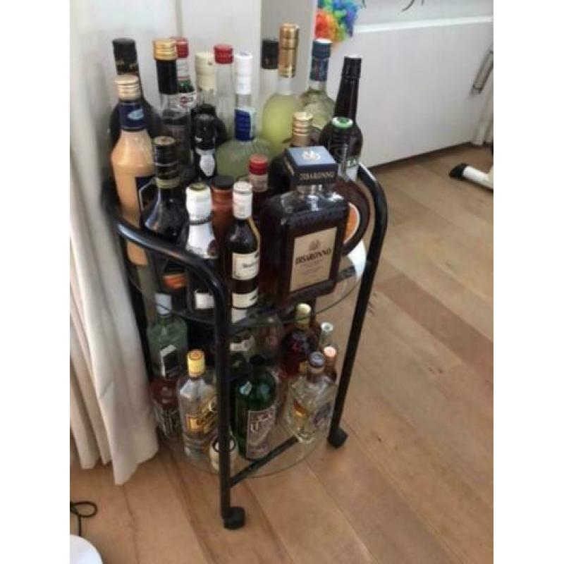 Drank trolley of bijzettafel