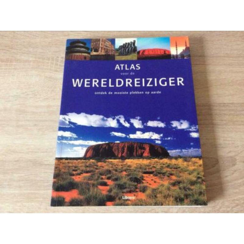 Atlas voor de wereldreiziger reisboek WERELD Librero