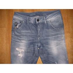 GstarARC loose Taperend JeansWMN slijtplekken orgineel 26-32