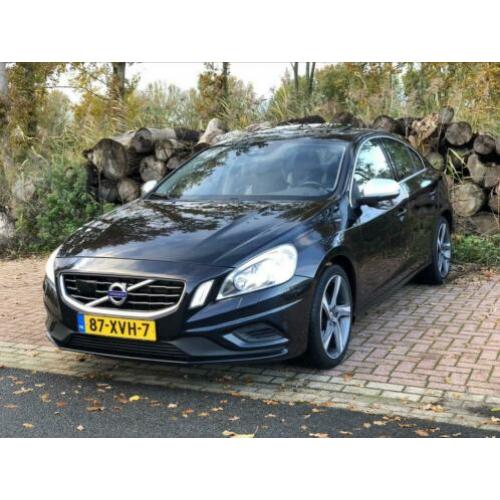 Volvo S60 1.6D DrivePowershift 2012 Zwart R DESIGN FULLLL