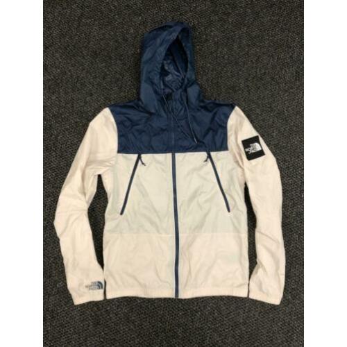NIEUW! The North Face zomer jack/jas S wit/blauw. Géén M/L