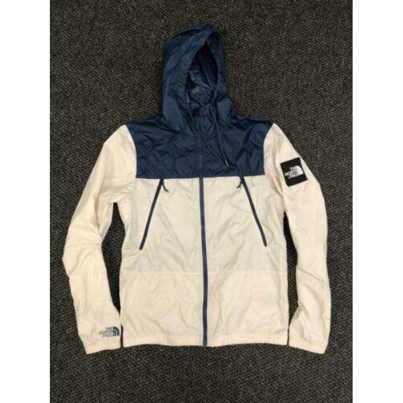 NIEUW! The North Face zomer jack/jas S wit/blauw. Géén M/L