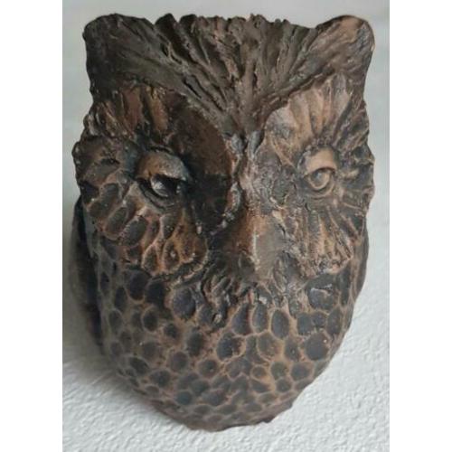 Handgevormde Spaarpot UIL pottenbakkerij VUURVOGEL Holland