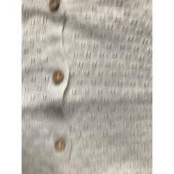 ZARA vest ajour crème maat 62 ZO GOED ALS NIEUW