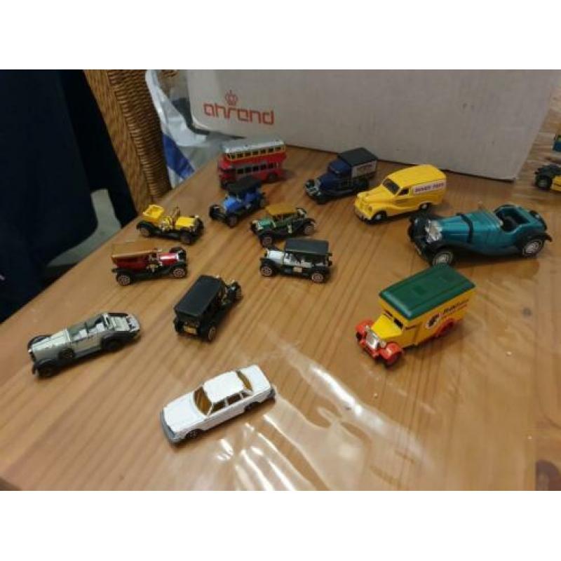 Old timers schaalmodelletjes, dinkytoy, matchbox, norev