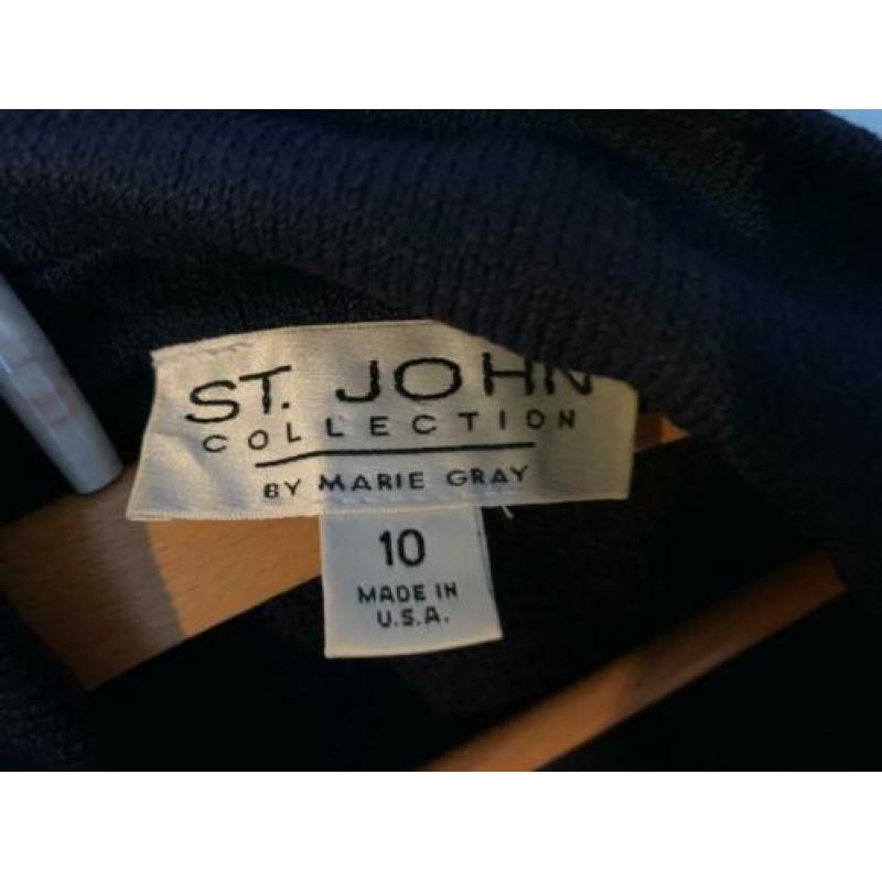 prachtig designer vest van St John collection by Marie Gray