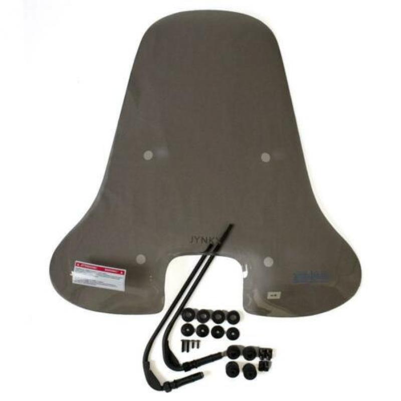 Origineel windscherm Vespa S transparant hoog