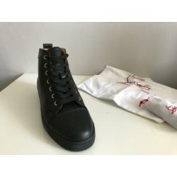 Originele Christian Louboutin Sneakers Zwart Calf B