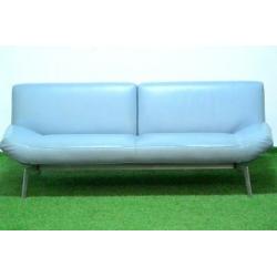 ??Als NIEUW blauwe leren Leolux Shuffle design bank!