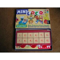 Mini Loco Sesamstraat met 4 boekjes en Locodoos