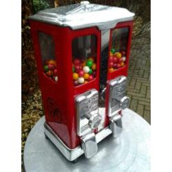 dubbele kauwgomballen pinda automaat vintage sixties fifties