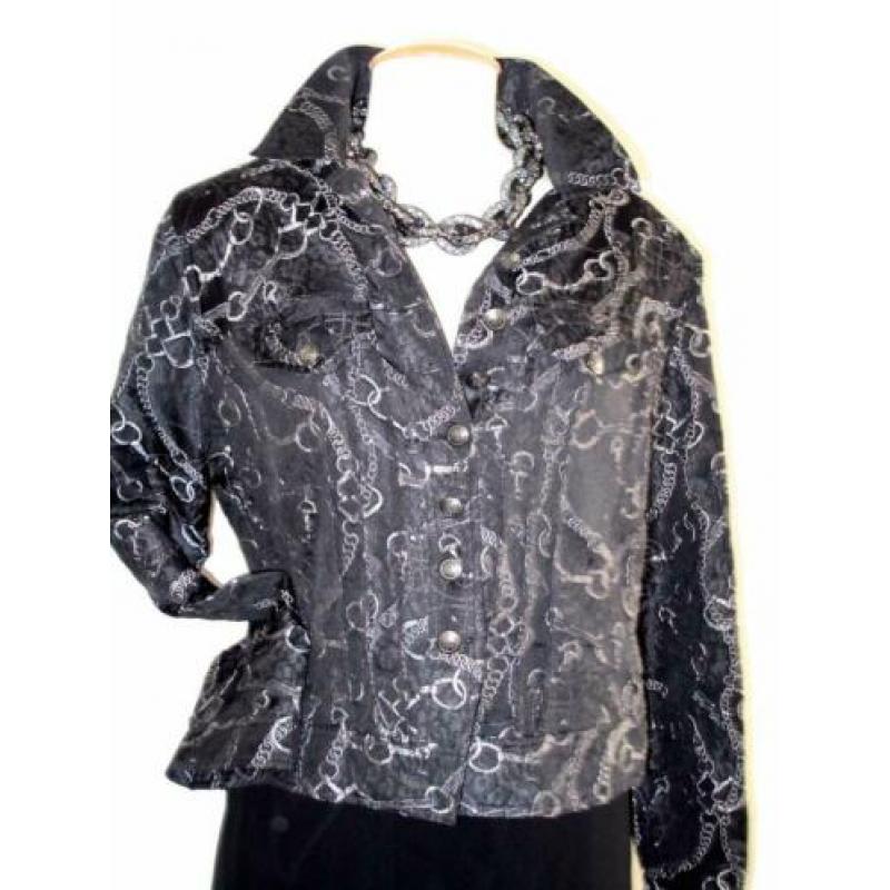 HERMES print battledress van ROSES OF AVALON maat 44