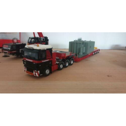 Mammoet daf xf dieplader met trafo incl doos