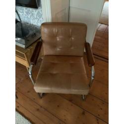 Mooie retro fauteuil, stoel opruiming, vintage, klassiek