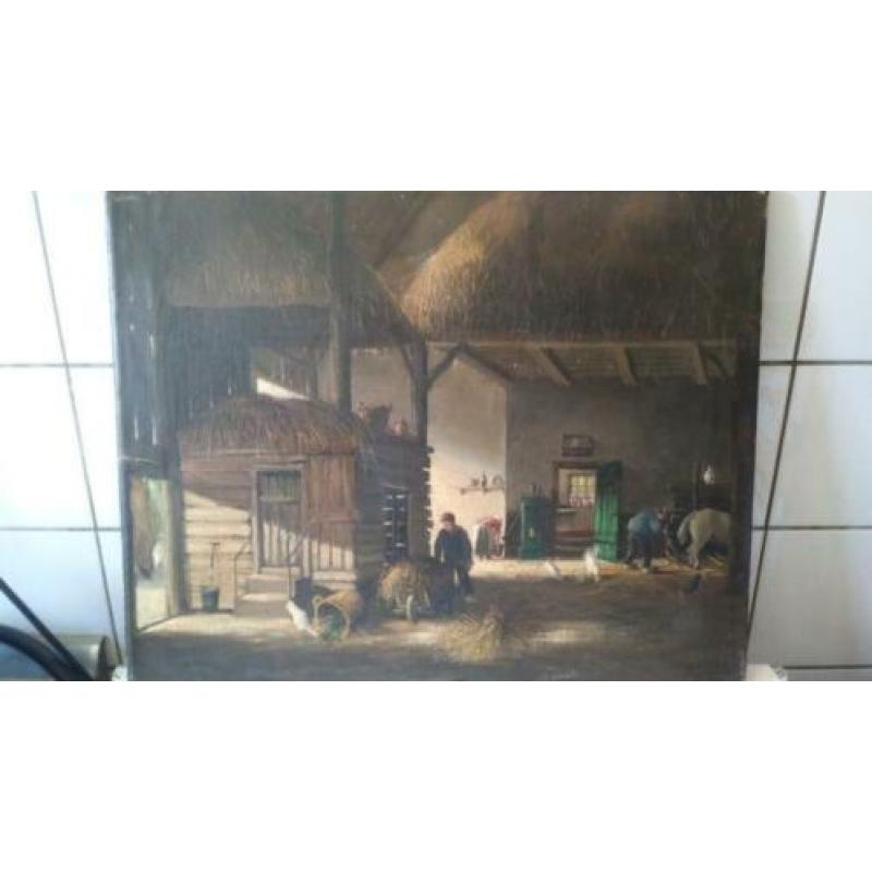 prachtig stal interieur door J.L. Dispo