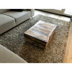 Handgeknoopt hoogpolig vloerkleed van Goossens 3.40x1.60m
