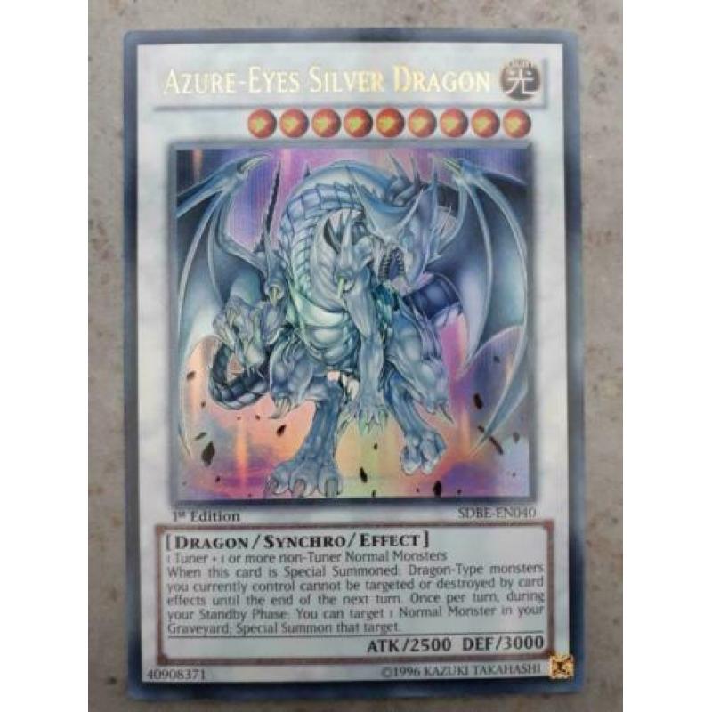 Azure-Eyes Silver Dragon Ultra Rare SDBE - YuGiOh