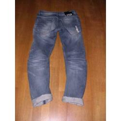 GstarARC loose Taperend JeansWMN slijtplekken orgineel 26-32