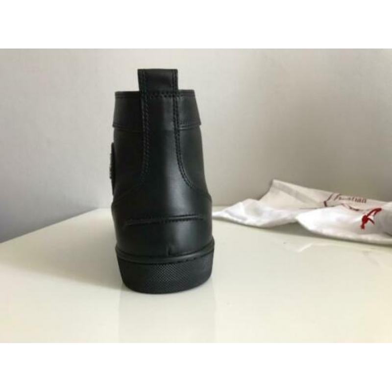 Originele Christian Louboutin Sneakers Zwart Calf B
