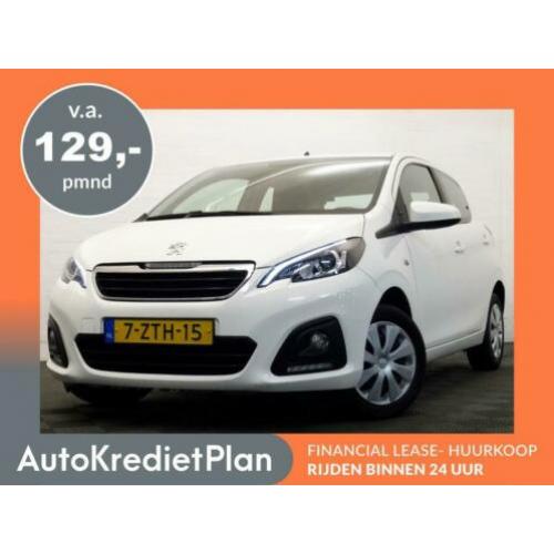 Peugeot 108 1.0 VTI ACTIVE Automaat, 5drs, Xenon Led, Airco,