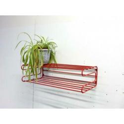 retro vintage wandkastje kast wandplank boekenplank jaren 80
