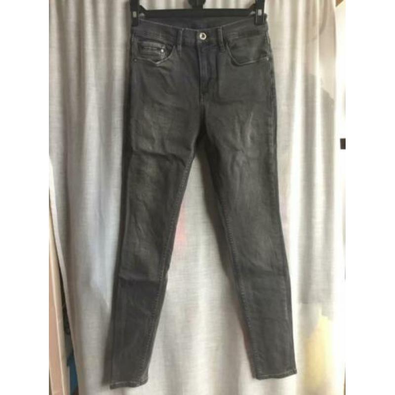 Calvin Klein Skinny jeans, maat 28/XS, grijs, topconditie