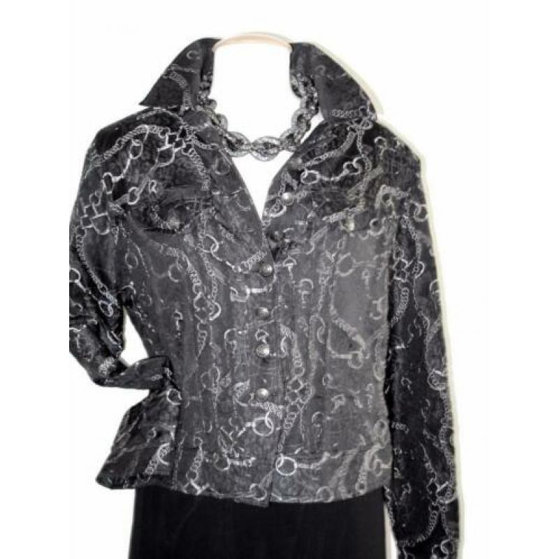 HERMES print battledress van ROSES OF AVALON maat 44