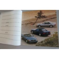Mercedes Benz SL brochure