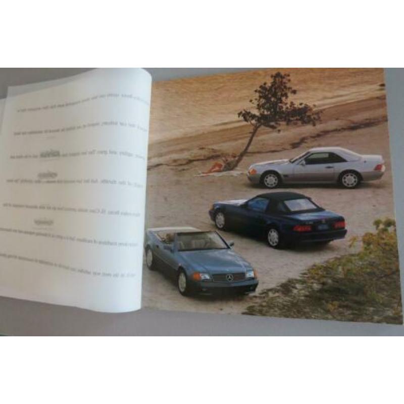Mercedes Benz SL brochure