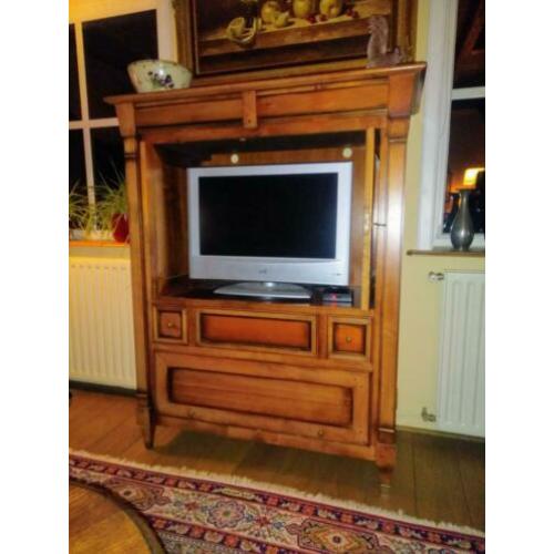 TV meubel, Wandmeubel, kersenhout