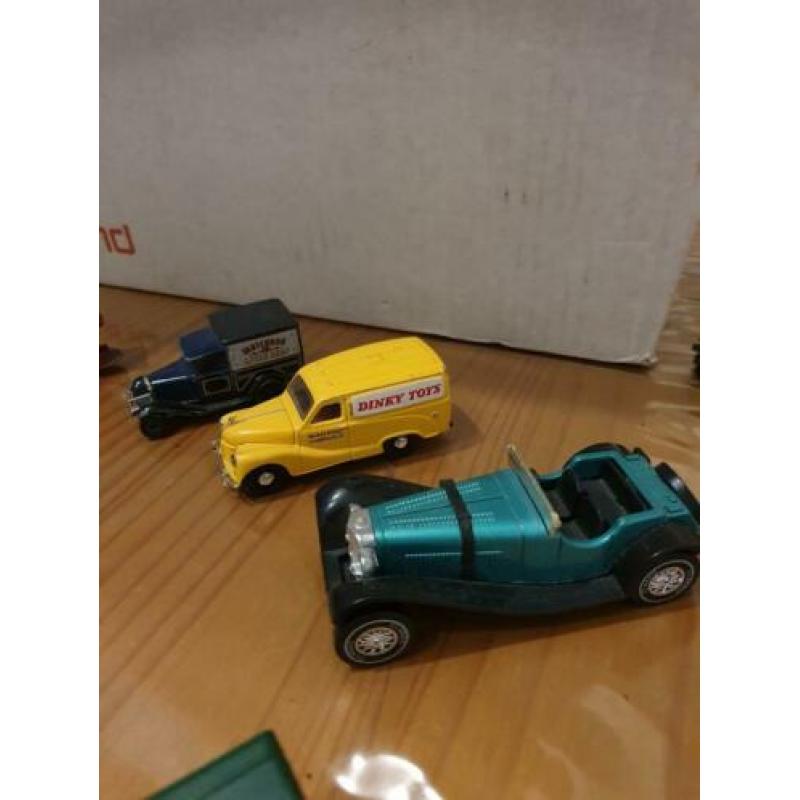 Old timers schaalmodelletjes, dinkytoy, matchbox, norev
