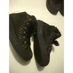 Meisjes schoenen. Groen glitter. Maat 31. Vera Pelle.
