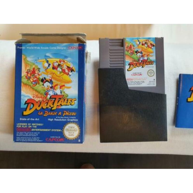 DuckTales NES in doos met boekje (2x)