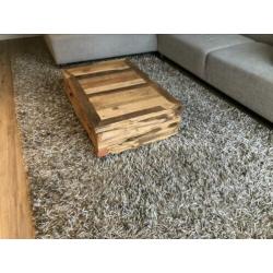 Handgeknoopt hoogpolig vloerkleed van Goossens 3.40x1.60m
