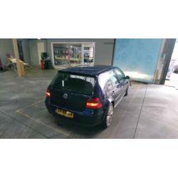 Volkswagen Golf 2.8 V6 150KW 4MOTION 2001 Blauw