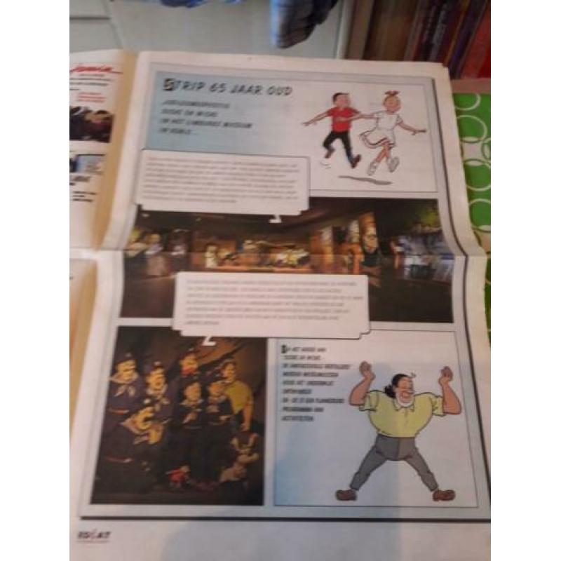 Folder van 2010 voor de 65ste verjaardag van Suske en Wiske.