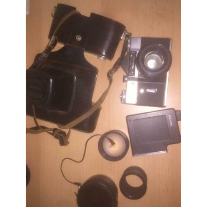 Zenit E met accesoires