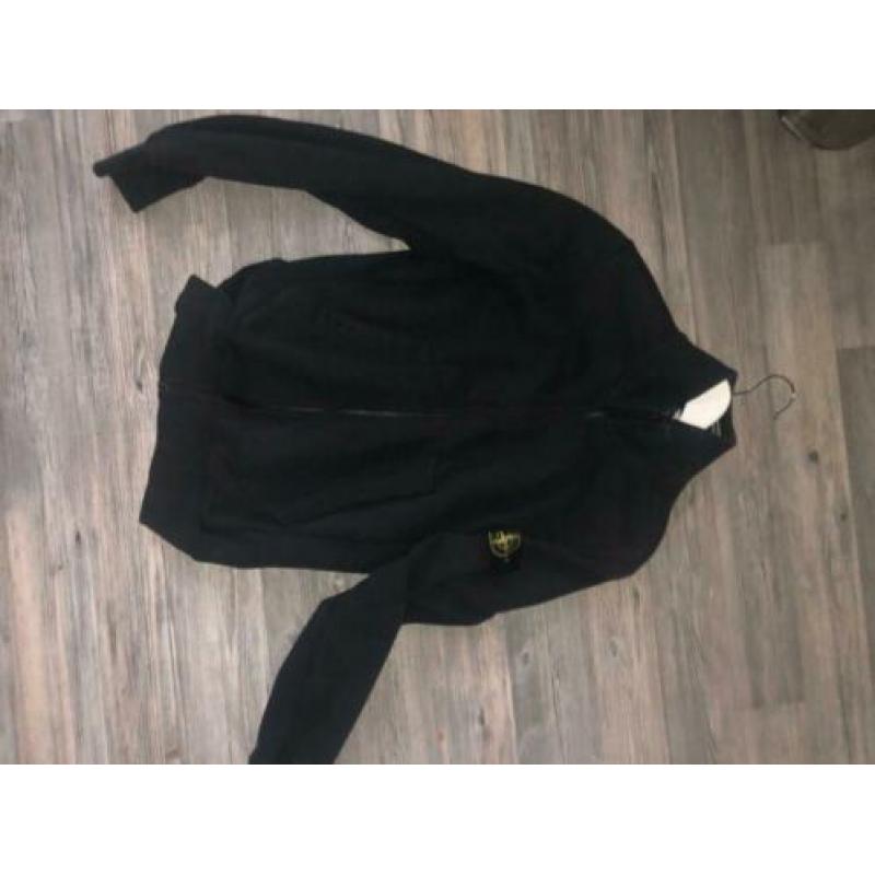 Stone island vest (Zwart)