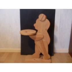 Handgesneden speculaasplanken en andere houtsnijwerken