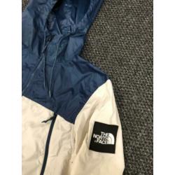 NIEUW! The North Face zomer jack/jas S wit/blauw. Géén M/L