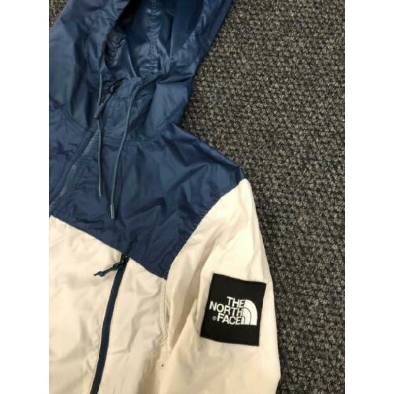 NIEUW! The North Face zomer jack/jas S wit/blauw. Géén M/L